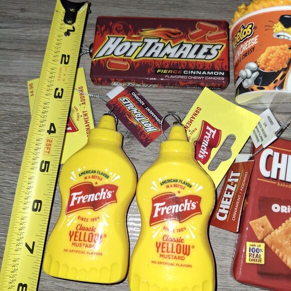 Ruz Food Ornament Lot of 5 Collection NWT!! - Picture 3 of 5